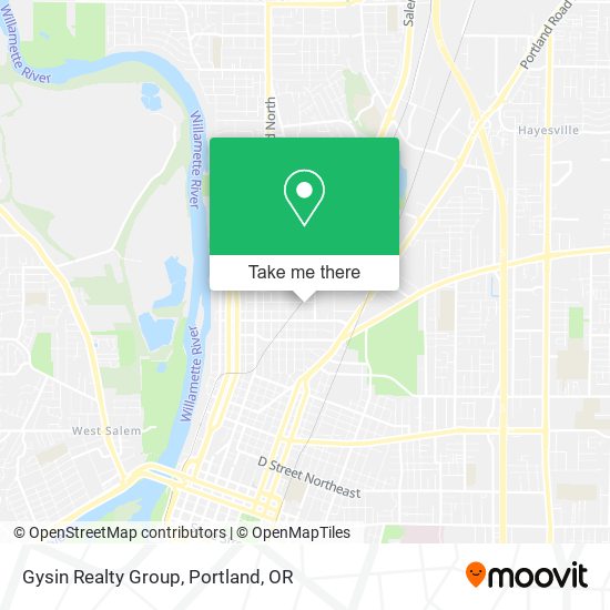 Gysin Realty Group map