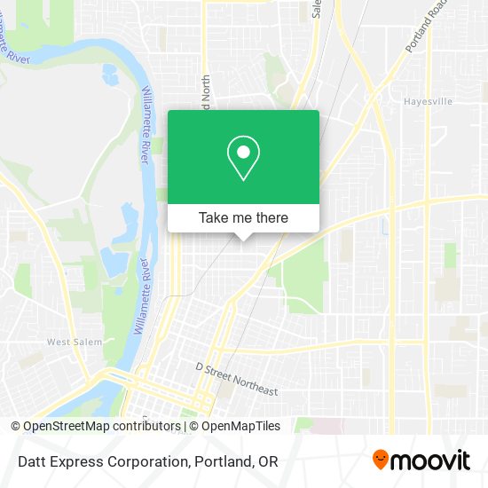 Datt Express Corporation map