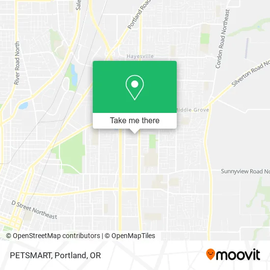 PETSMART map