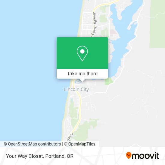 Your Way Closet map