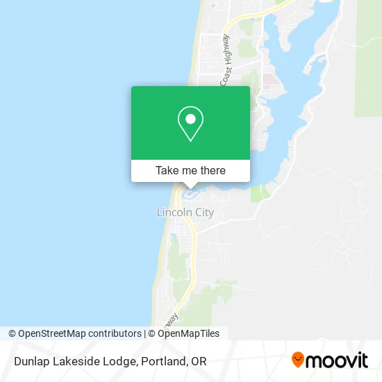Dunlap Lakeside Lodge map