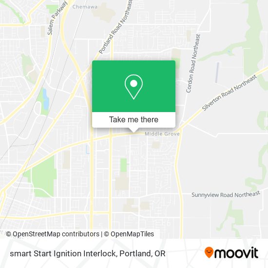 smart Start Ignition Interlock map