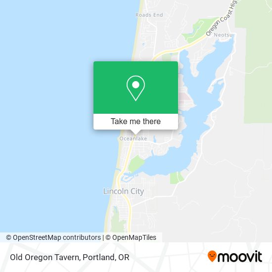 Mapa de Old Oregon Tavern