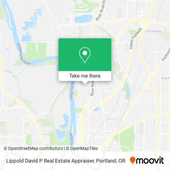 Lippold David P Real Estate Appraiser map