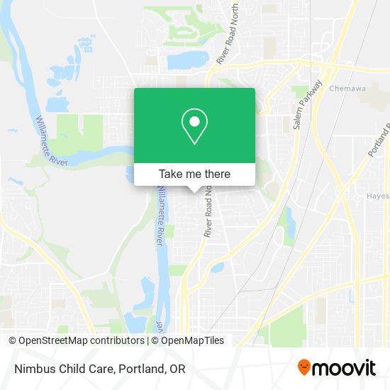 Nimbus Child Care map