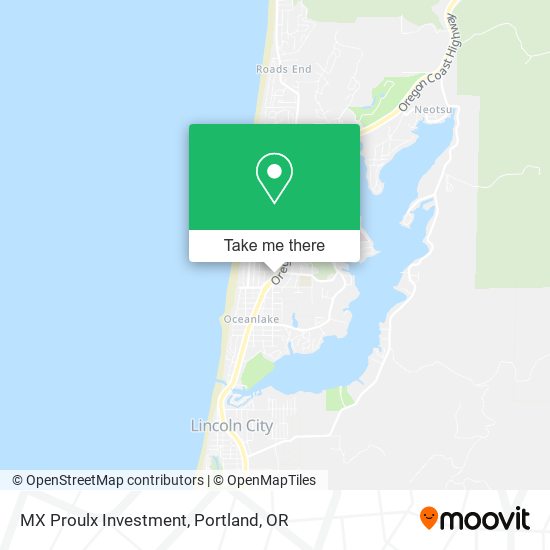 Mapa de MX Proulx Investment