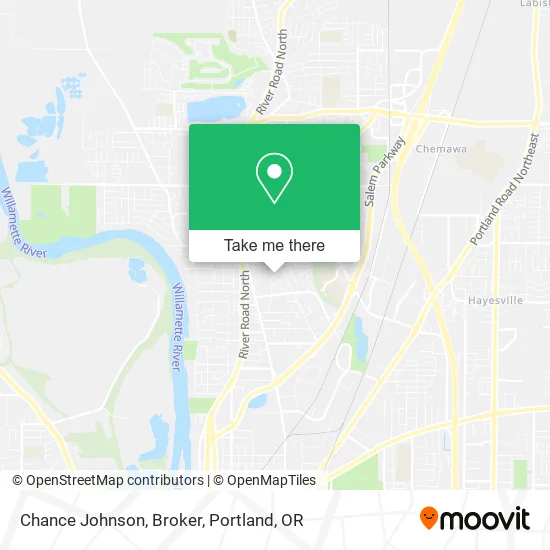 Chance Johnson, Broker map