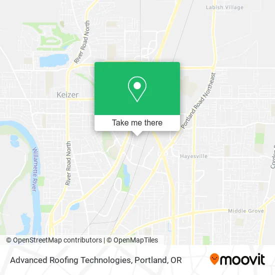 Mapa de Advanced Roofing Technologies