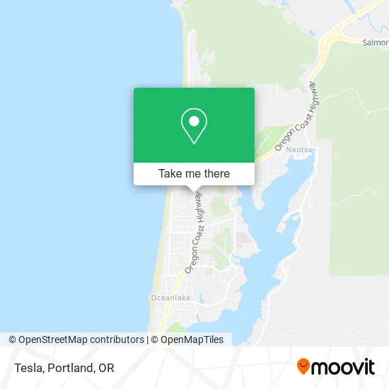 Tesla map