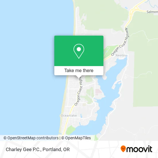 Charley Gee P.C. map
