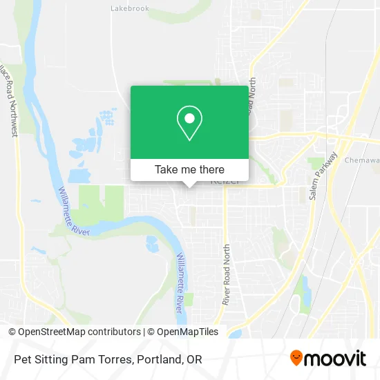 Pet Sitting Pam Torres map
