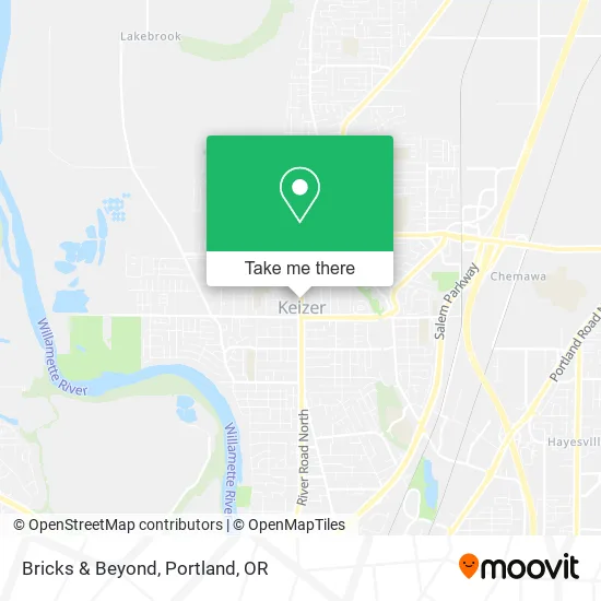 Bricks & Beyond map