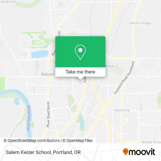 Mapa de Salem Keizer School