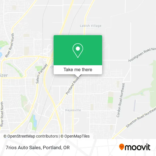 7rios Auto Sales map