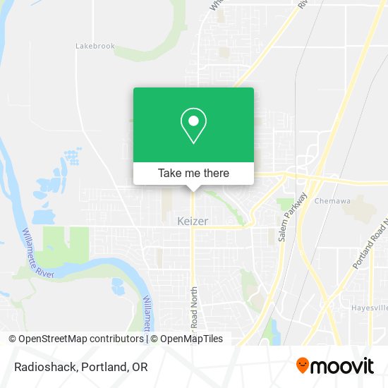 Mapa de Radioshack