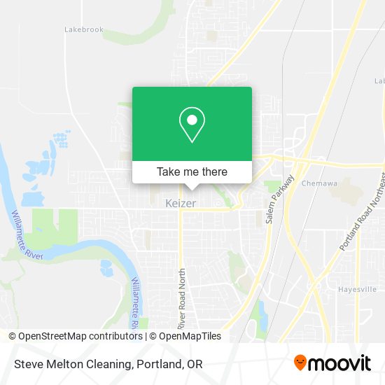 Mapa de Steve Melton Cleaning
