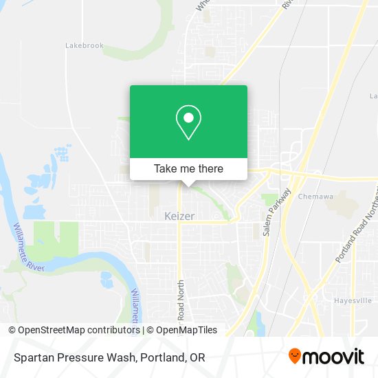 Spartan Pressure Wash map