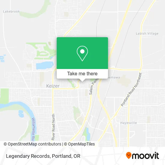 Legendary Records map
