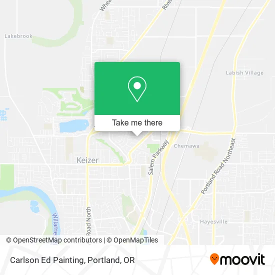 Carlson Ed Painting map