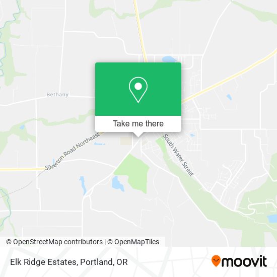 Mapa de Elk Ridge Estates