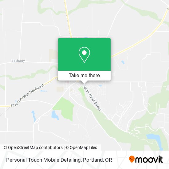 Personal Touch Mobile Detailing map