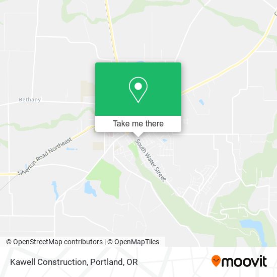 Kawell Construction map