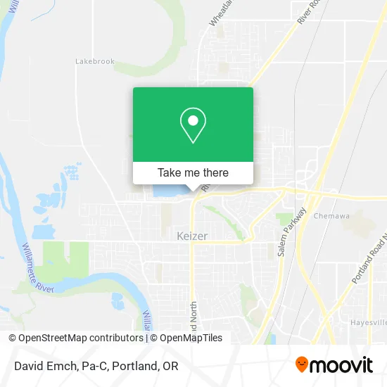 David Emch, Pa-C map
