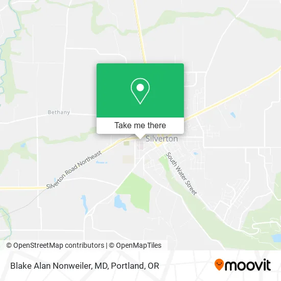 Blake Alan Nonweiler, MD map