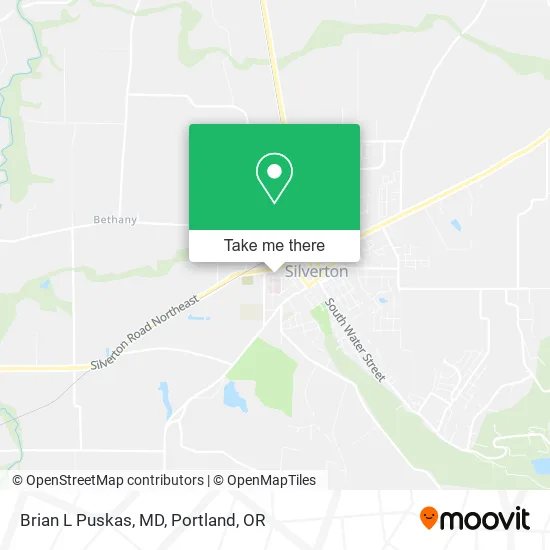 Brian L Puskas, MD map