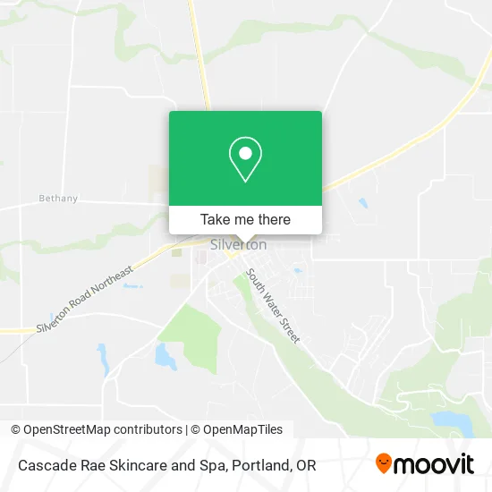 Cascade Rae Skincare and Spa map