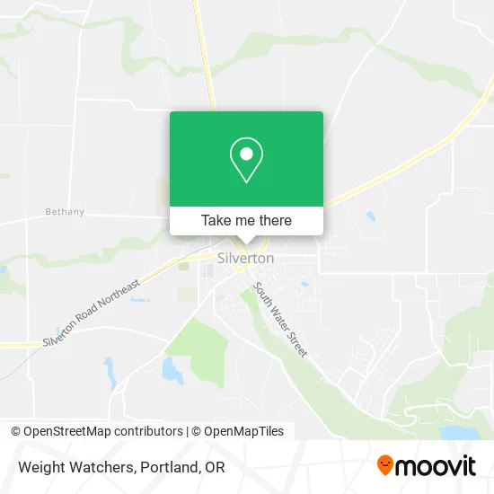 Mapa de Weight Watchers