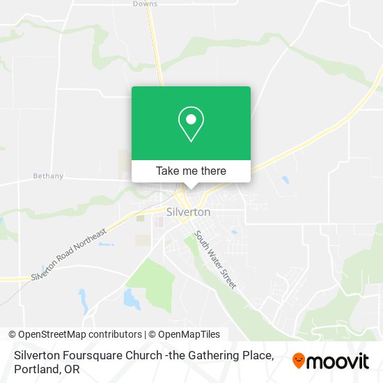 Mapa de Silverton Foursquare Church -the Gathering Place