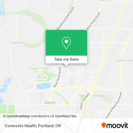 Coreroots Health map