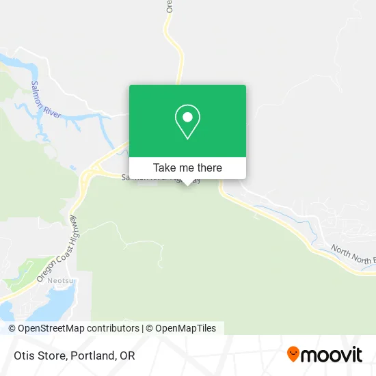 Otis Store map