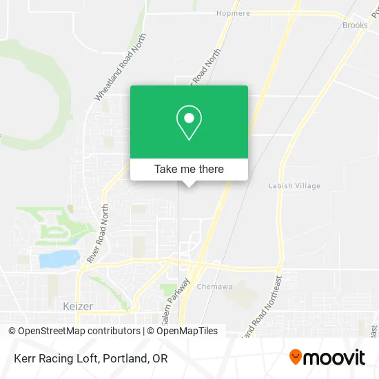 Kerr Racing Loft map