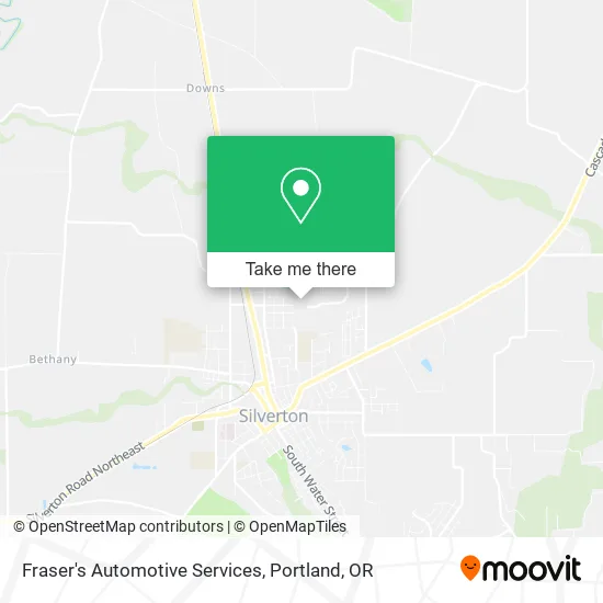 Fraser's Automotive Services map