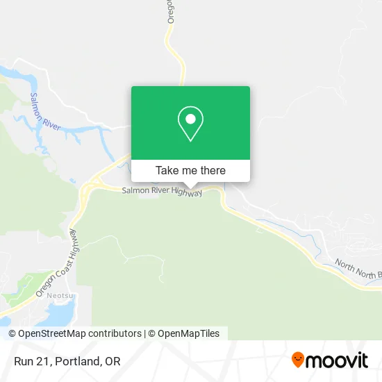 Run 21 map