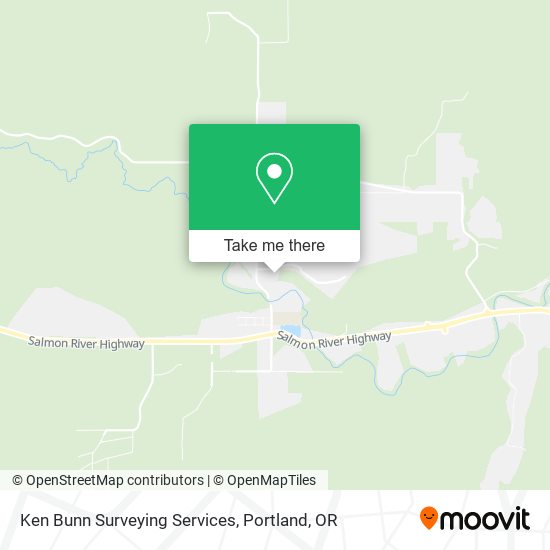 Ken Bunn Surveying Services map