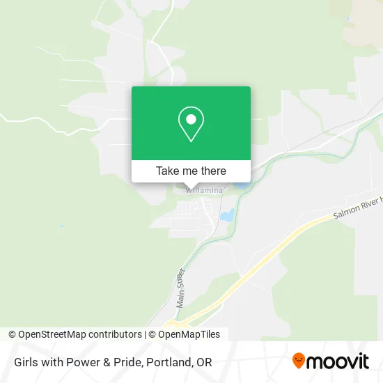 Girls with Power & Pride map