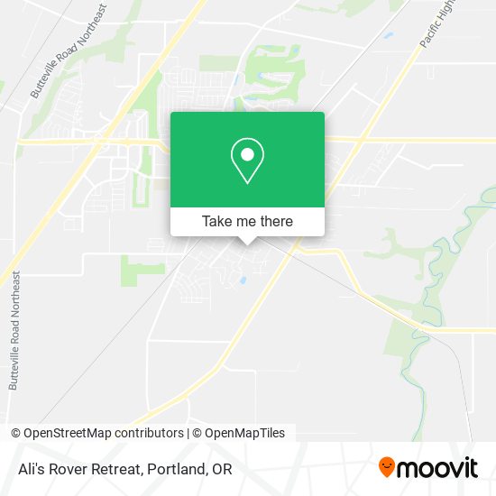 Ali's Rover Retreat map