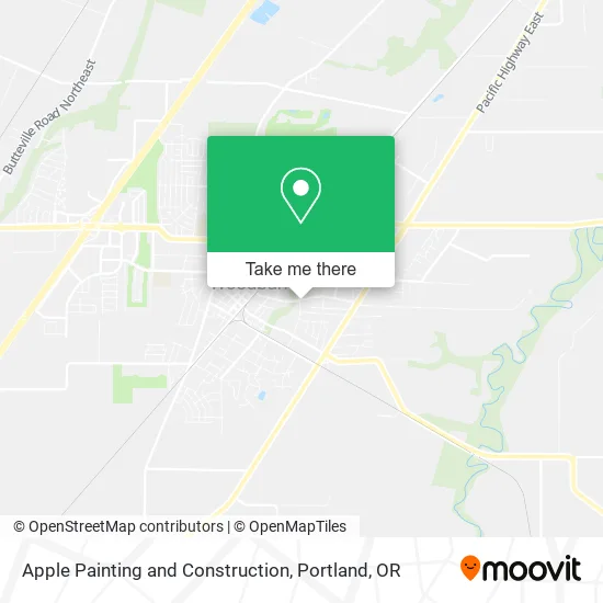 Apple Painting and Construction map