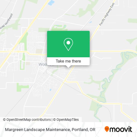 Margreen Landscape Maintenance map