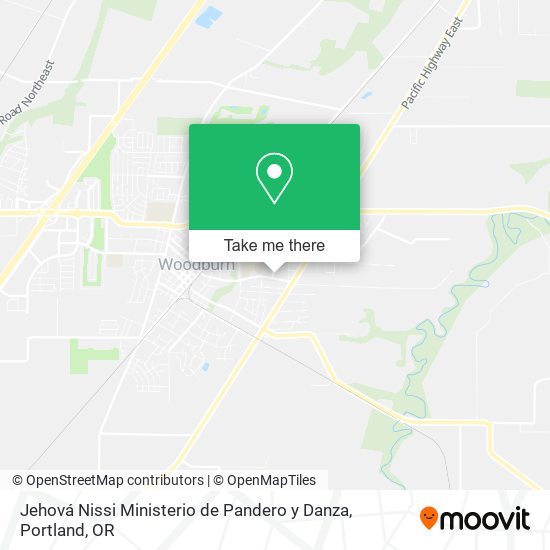 Jehová Nissi Ministerio de Pandero y Danza map