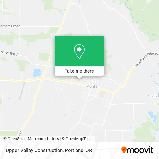 Mapa de Upper Valley Construction