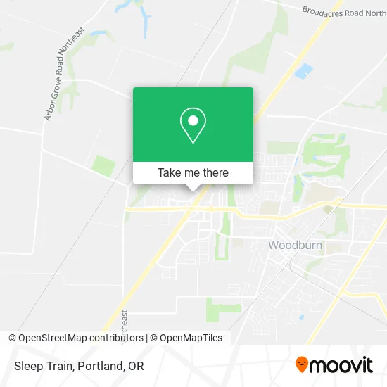 Sleep Train map