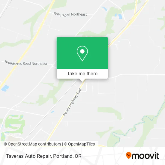 Taveras Auto Repair map