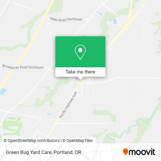 Green Bug Yard Care map