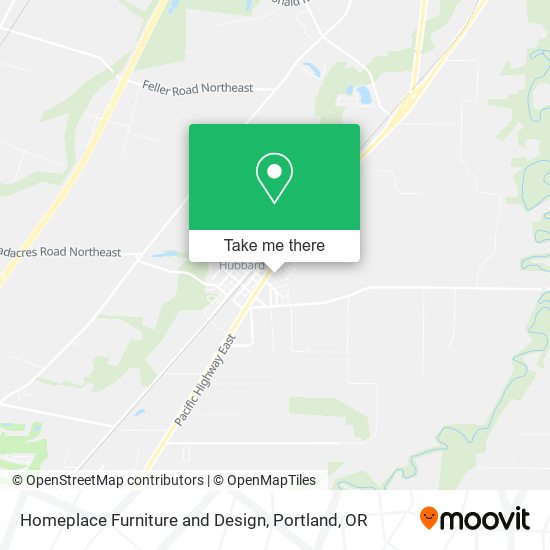 Mapa de Homeplace Furniture and Design