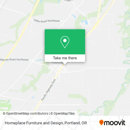 Homeplace Furniture and Design map