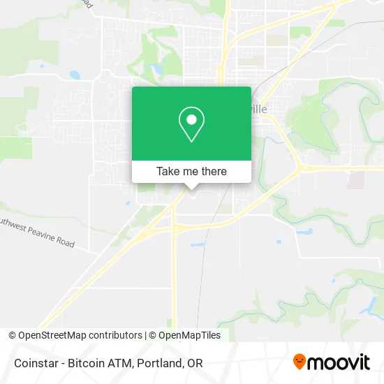 Coinstar - Bitcoin ATM map